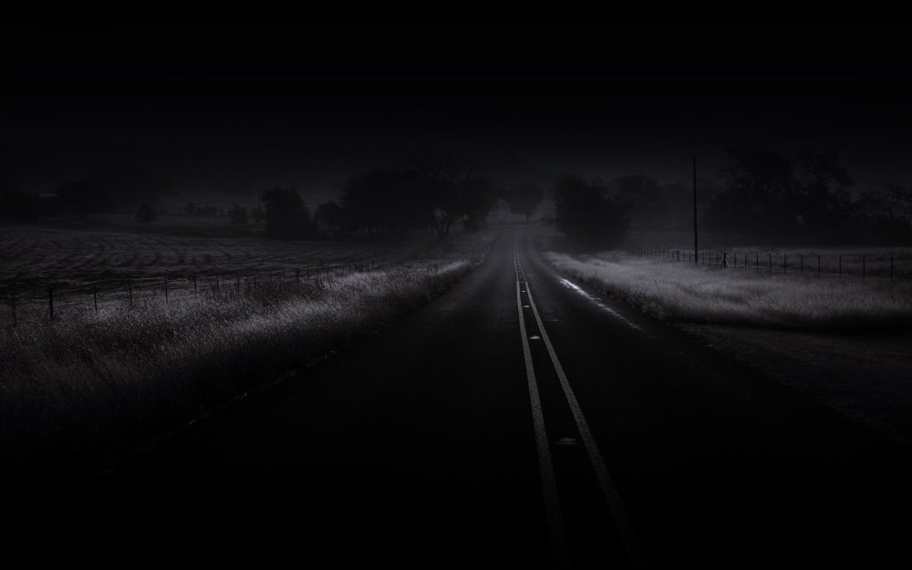 Темная дорога