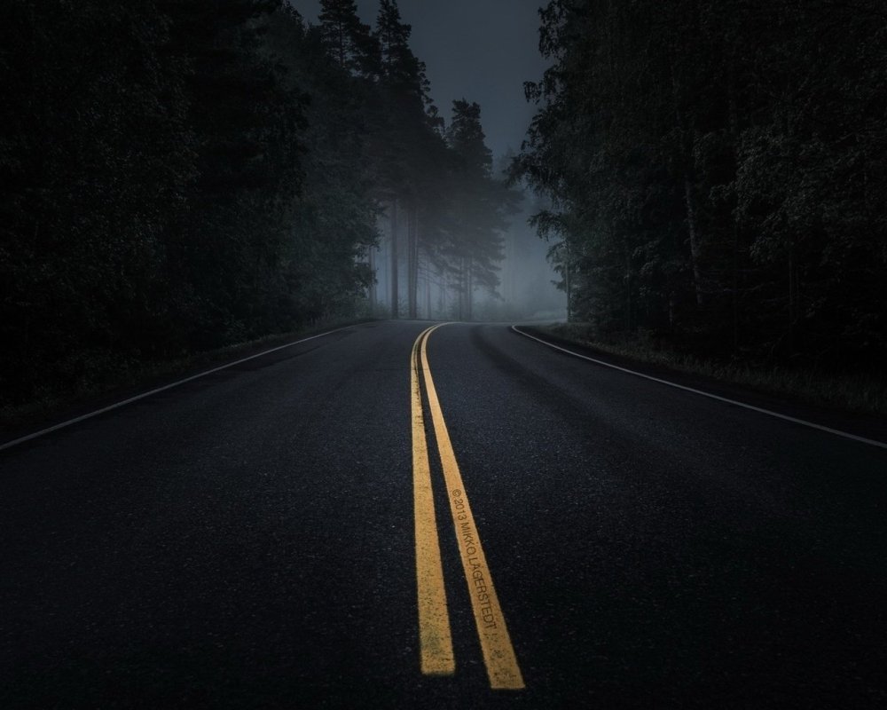 Темная дорога
