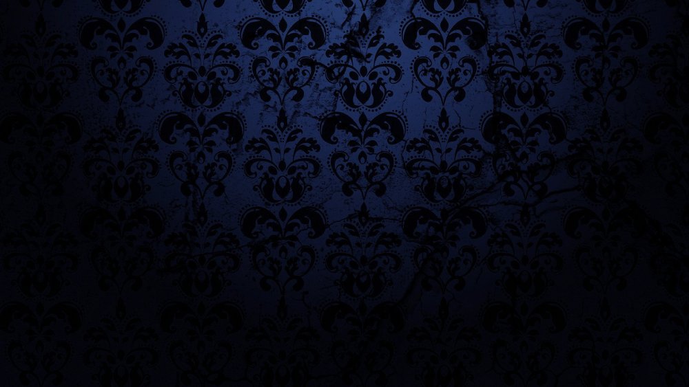 Темно синий фон с узорами