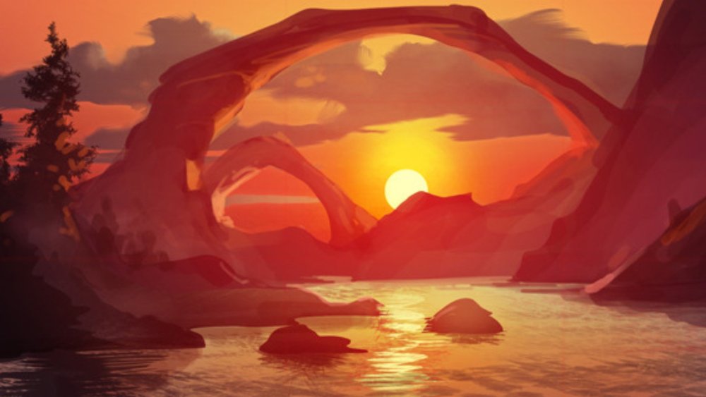 Сказочный закат