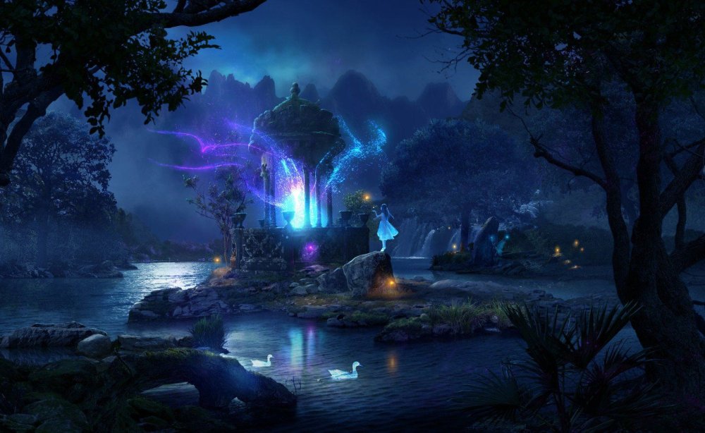 Волшебное озеро