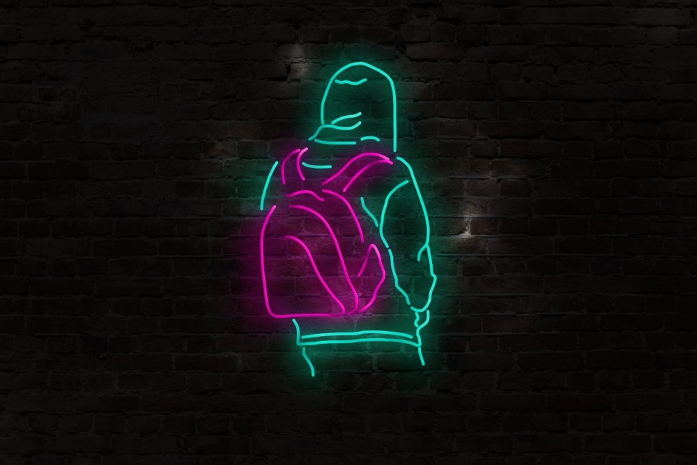 Неоновые человечки