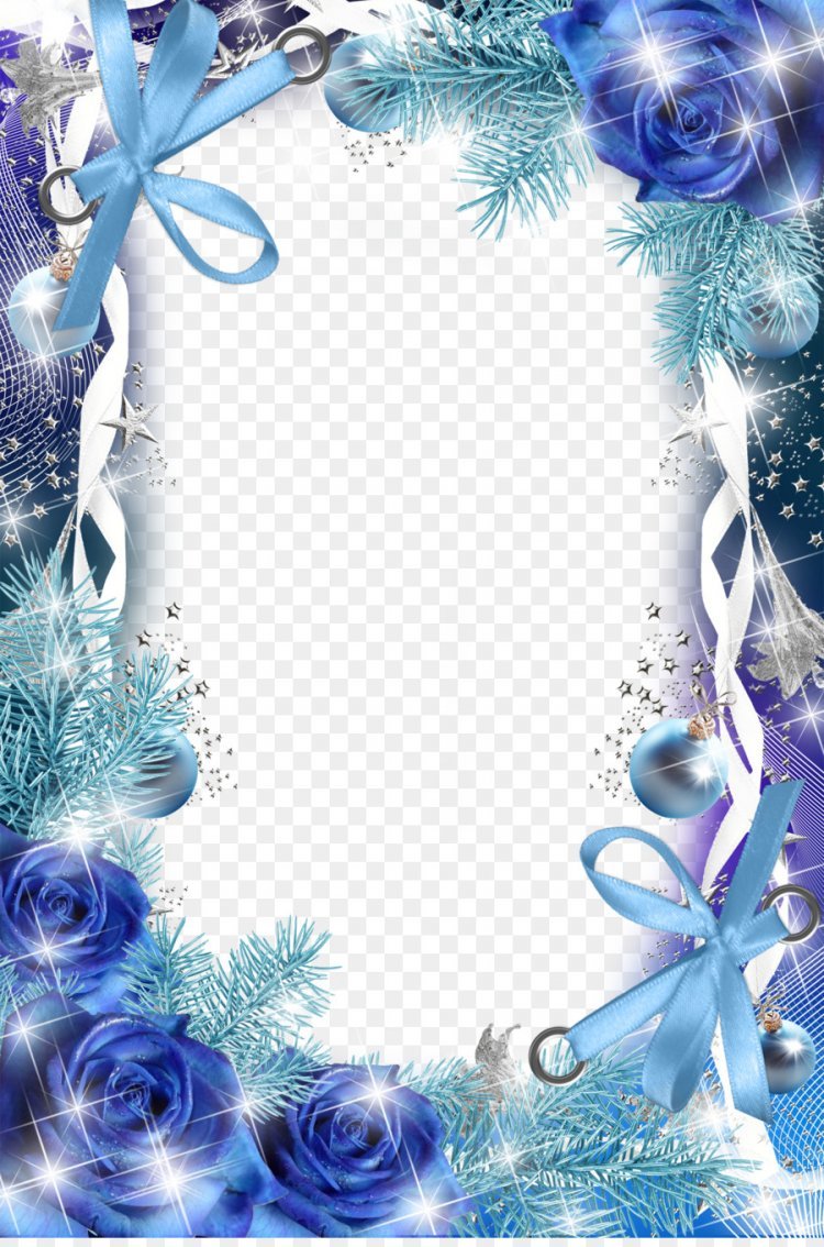 Рамка зимняя Новогодняя