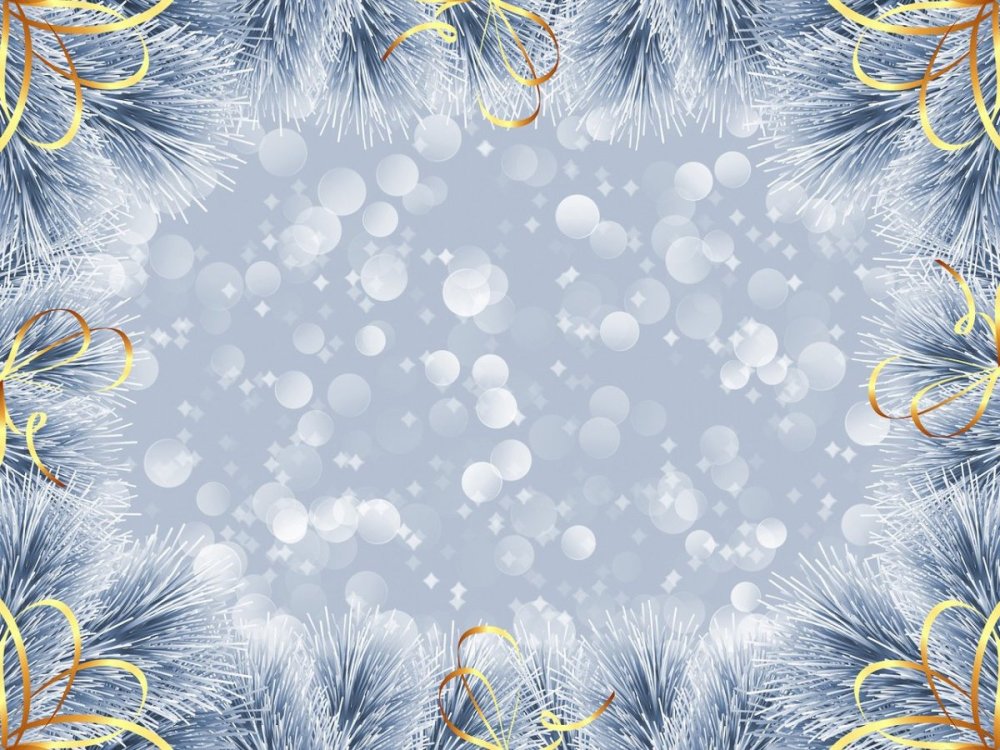 Зимняя рамка