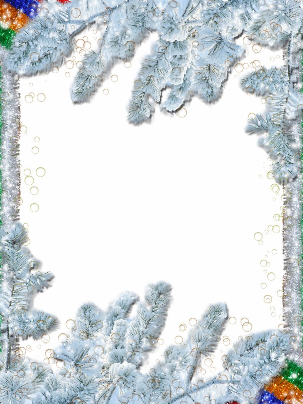 Зимняя рамка