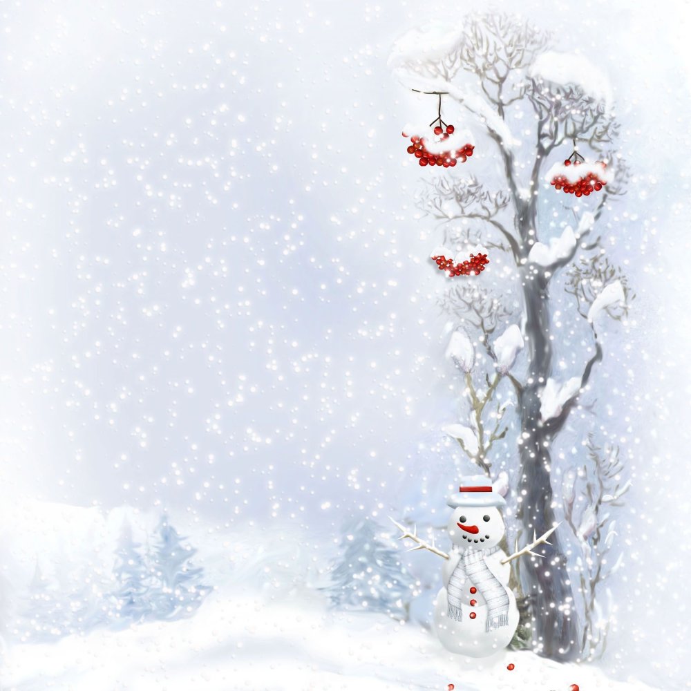 Новогодняя рамка для текста