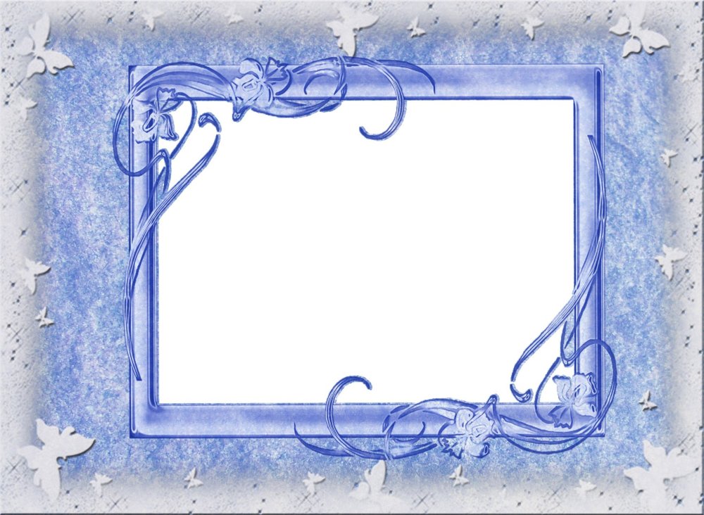 Зимняя рамка