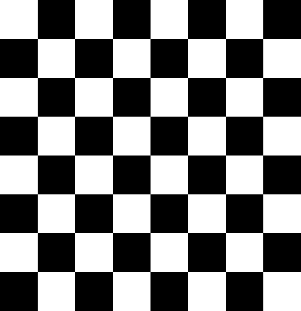 Черно белые квадратики