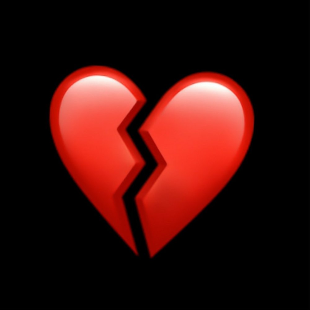 Аватарка разбитое сердце