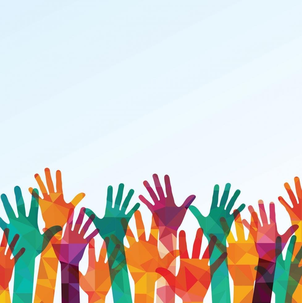 Танцующие человечки на белом фоне