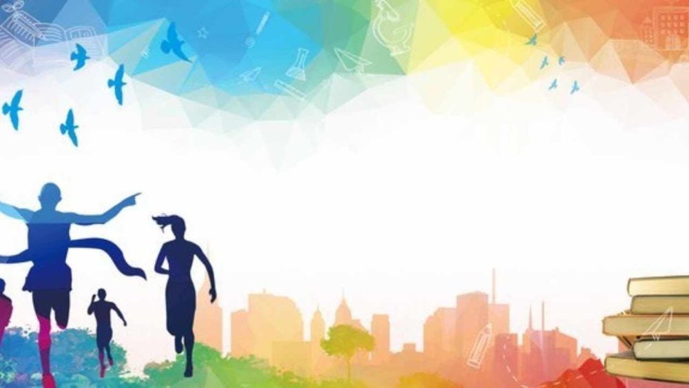 Молодежь абстракция