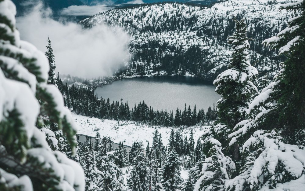 Зима в Сибири