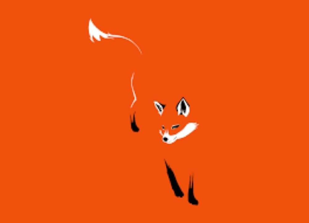 Оранжевая лиса