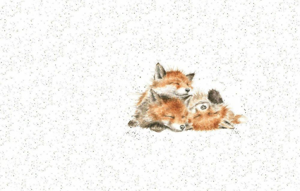 Фон лисята