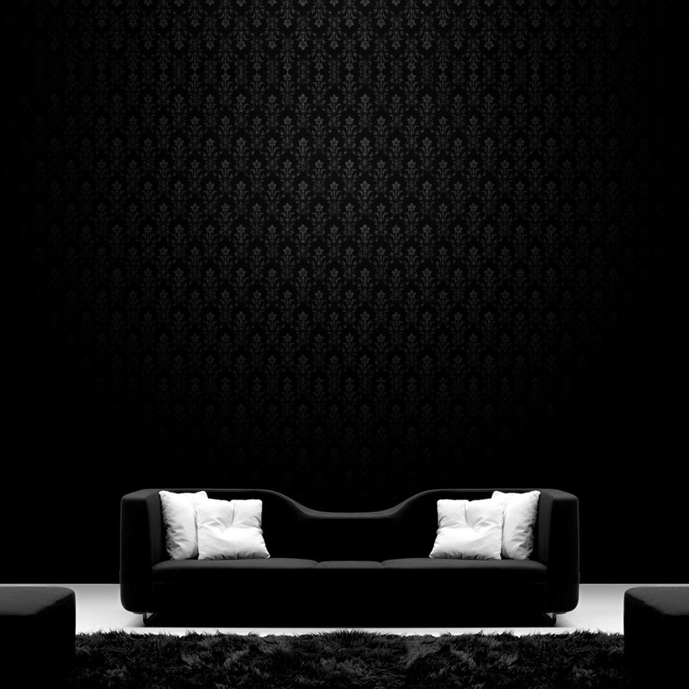 Черные обои