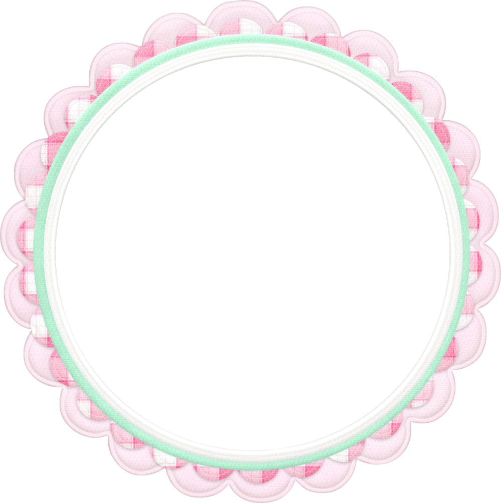 Рамки детские круглые