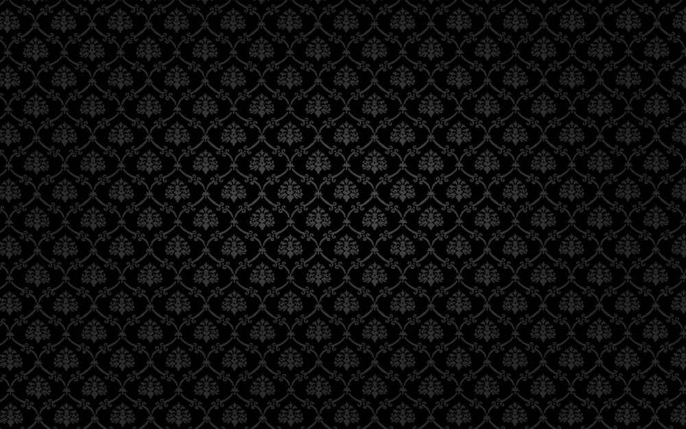 Черный фон с узорами