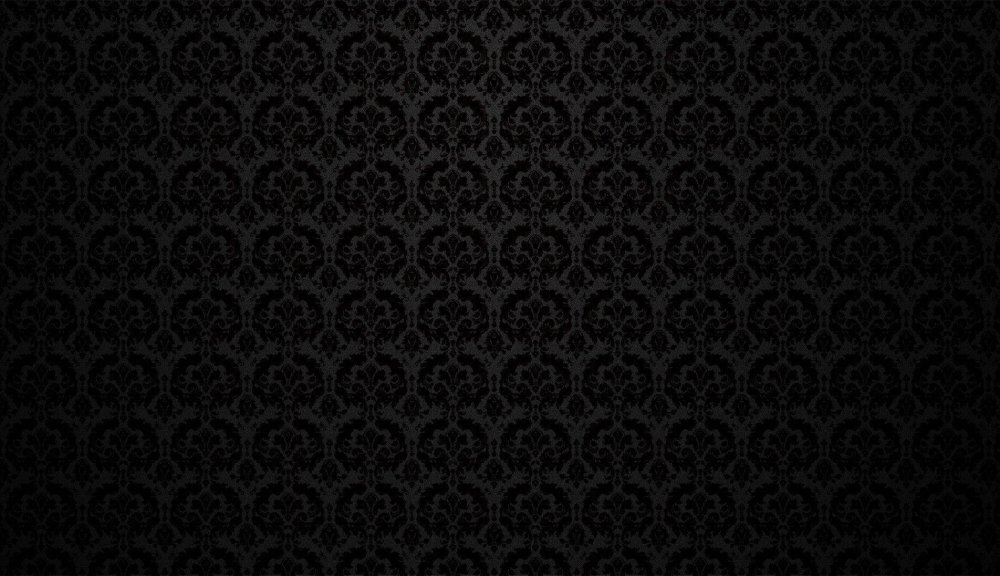 Черные обои с узорами