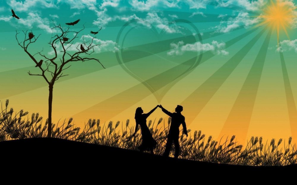 Фон для парочек