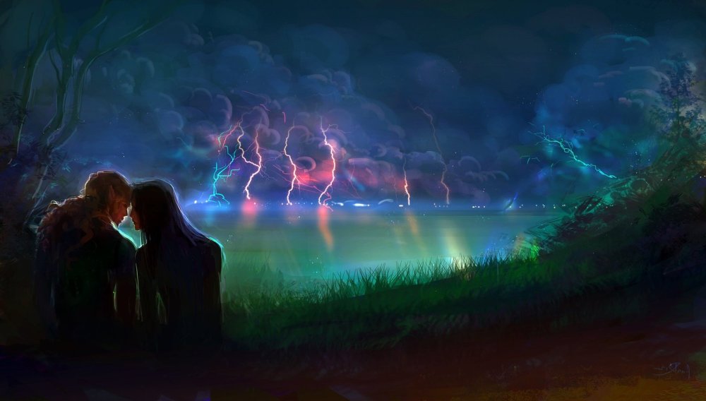 Арт лес любовь