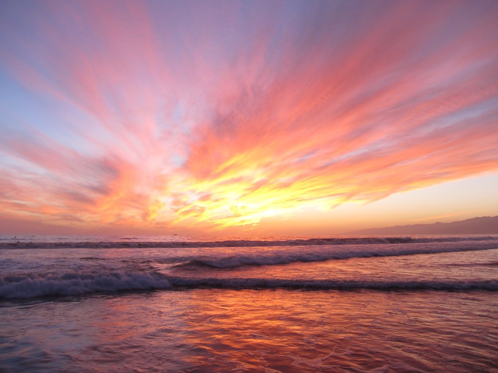 Красивый закат