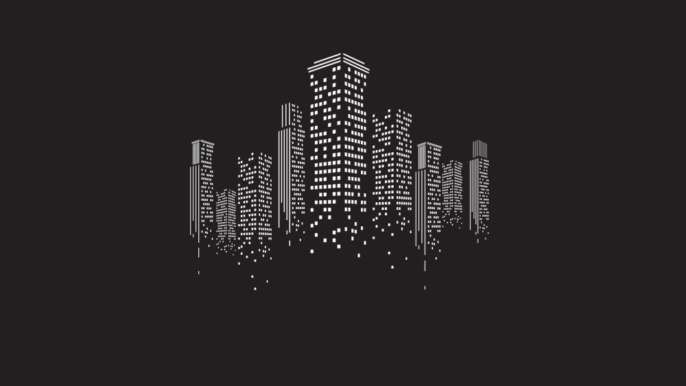 Силуэт города