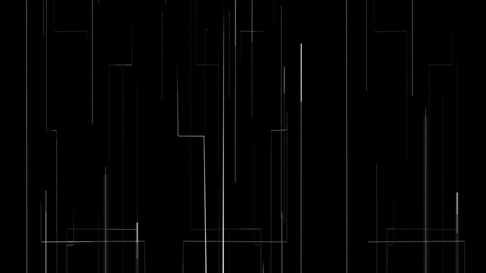 Черные линии на белом фоне