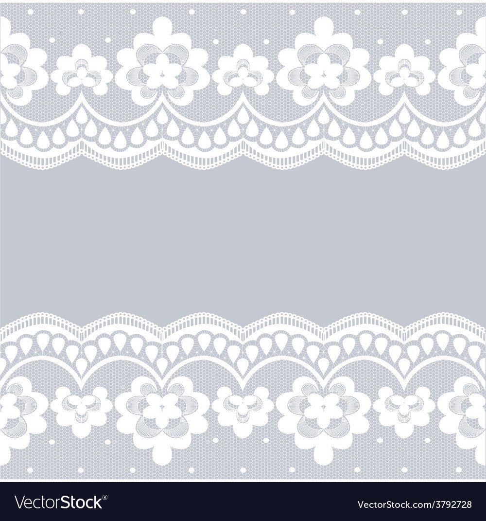 Зимнее кружево на белом фоне