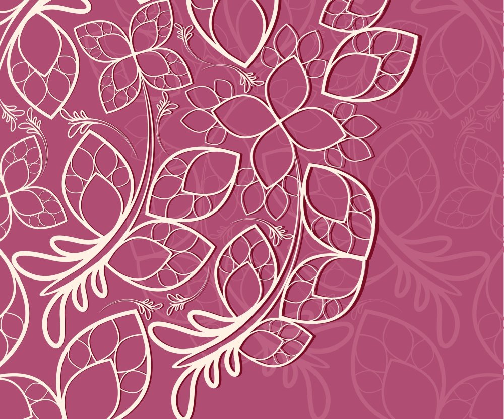 Векторные фоны с узорами