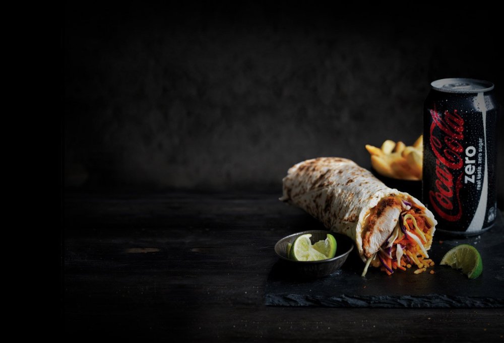 Фон для меню фаст фуда