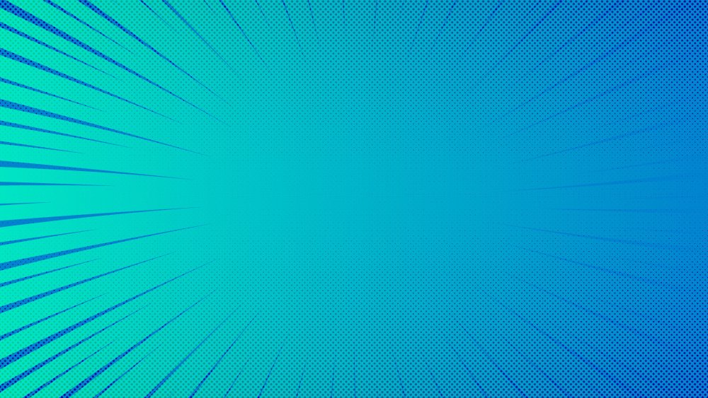 Синий комиксный фон