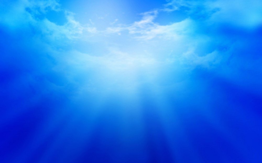Голубой фон
