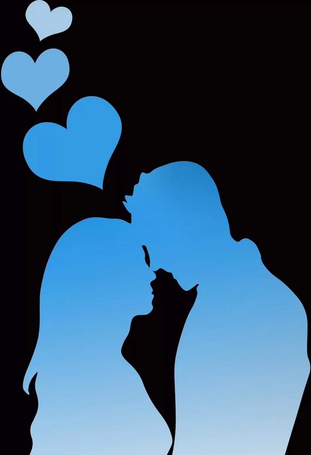 Фон для влюбленной пары