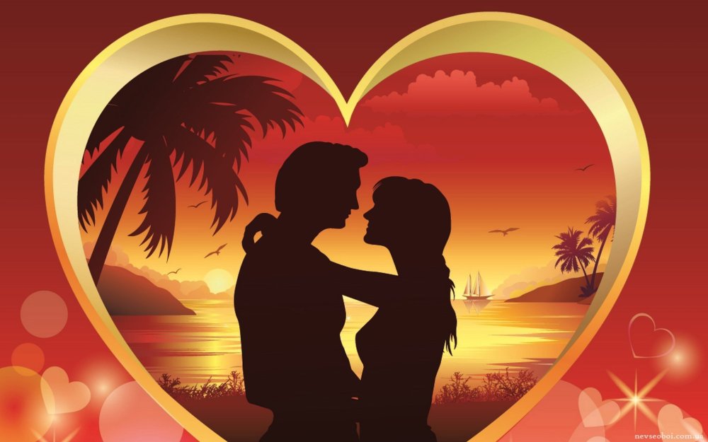 Красивые мультяшные пары