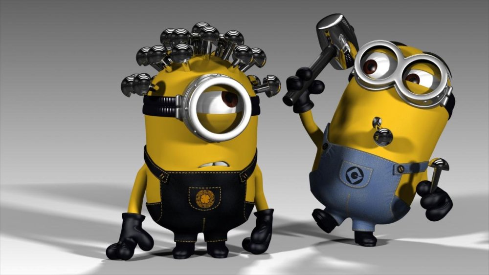 Обои на рабочий стол Миньоны