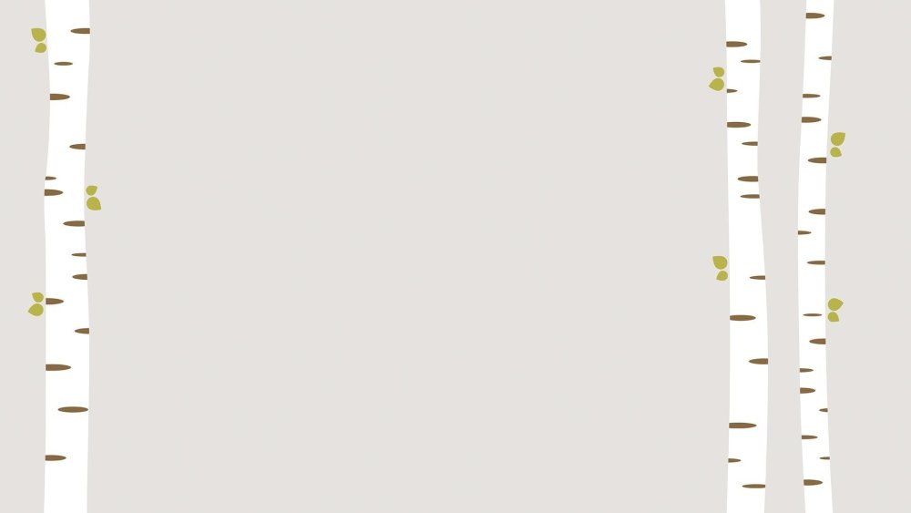 Фон для презентации Березка сбоку