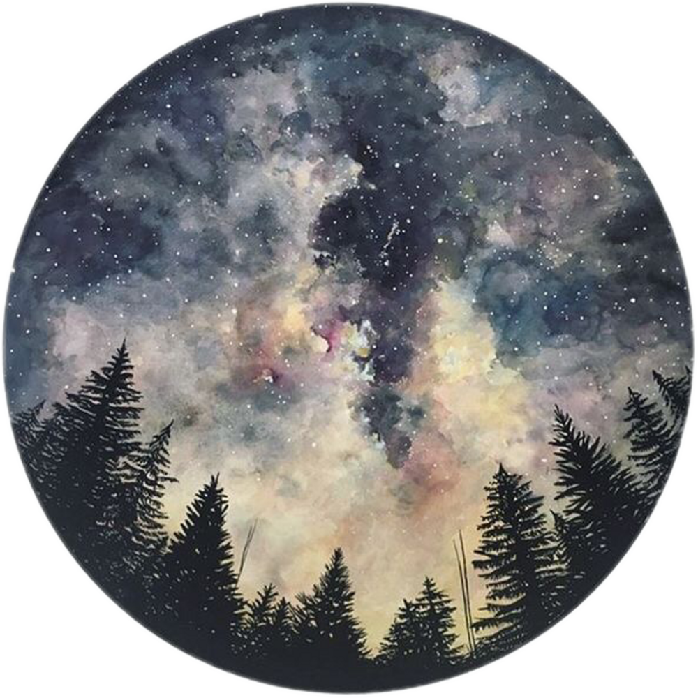 Красивые пейзажи в круге