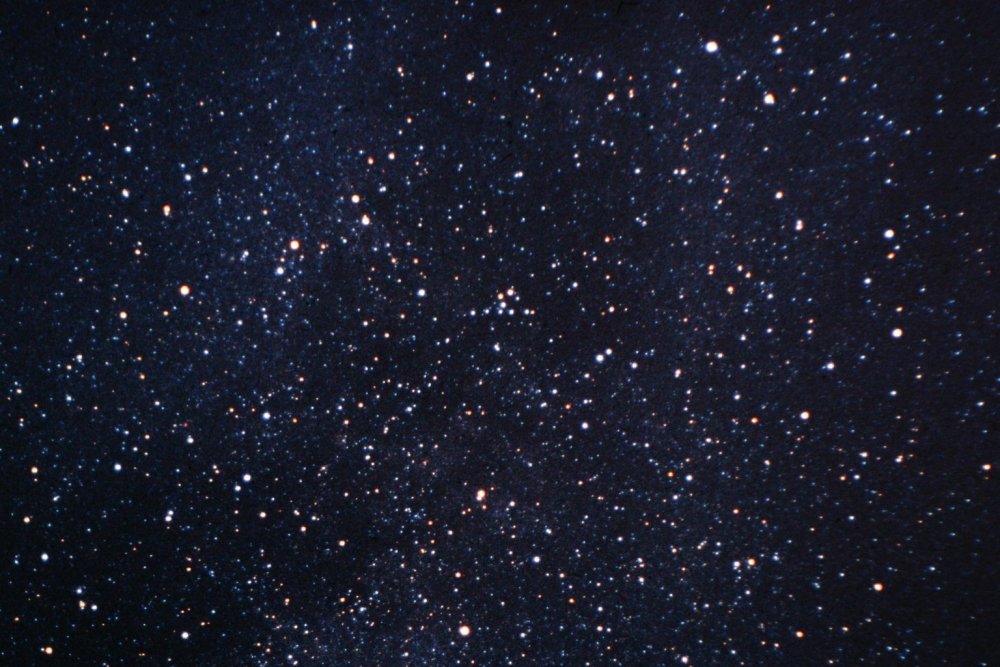 Звездное небо черное