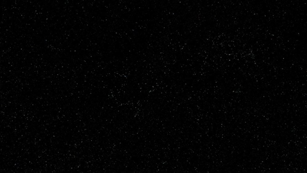 Звезды на черном фоне