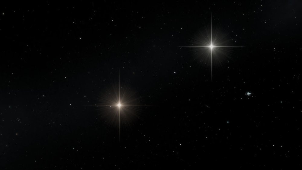 Звезды на темном фоне