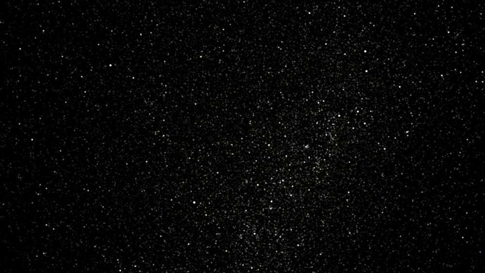 Звездное небо на черном фоне