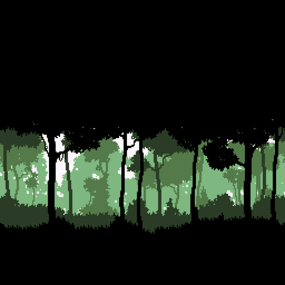 Пиксельный лес