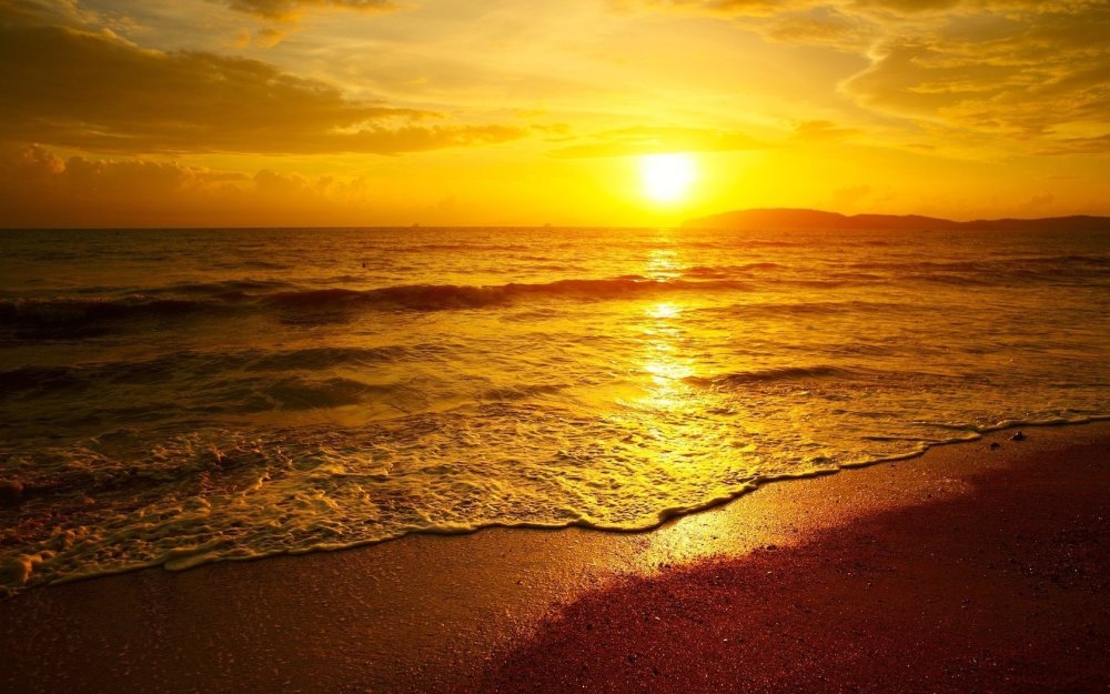 Морской закат