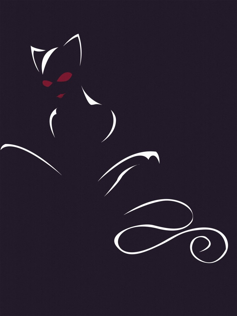 Изящная кошка