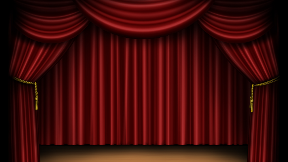 Театральный фон