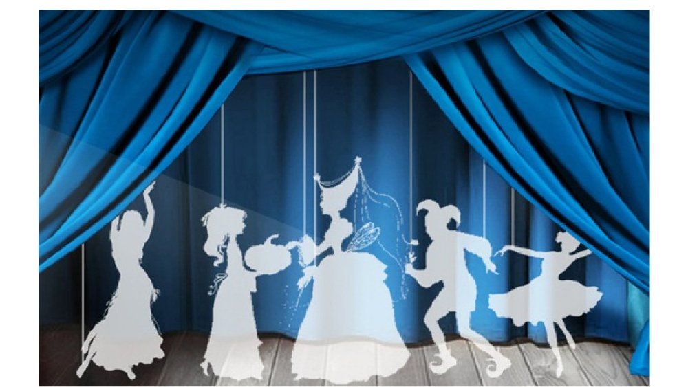 Украшение зала в стиле кукольного театра