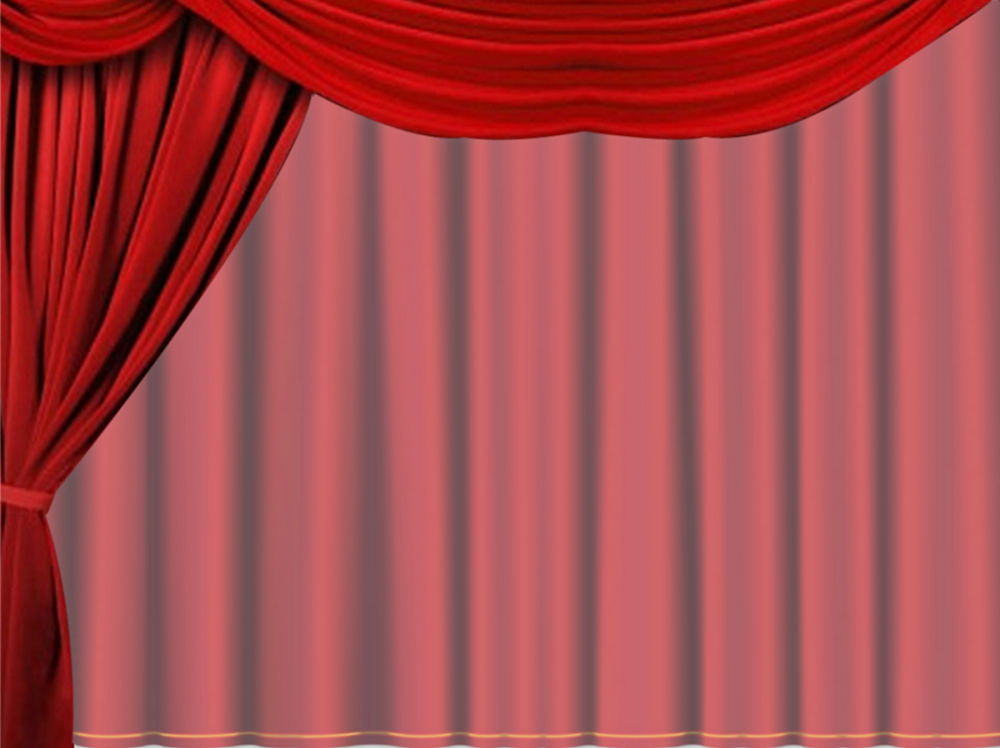 Театральный занавес с масками