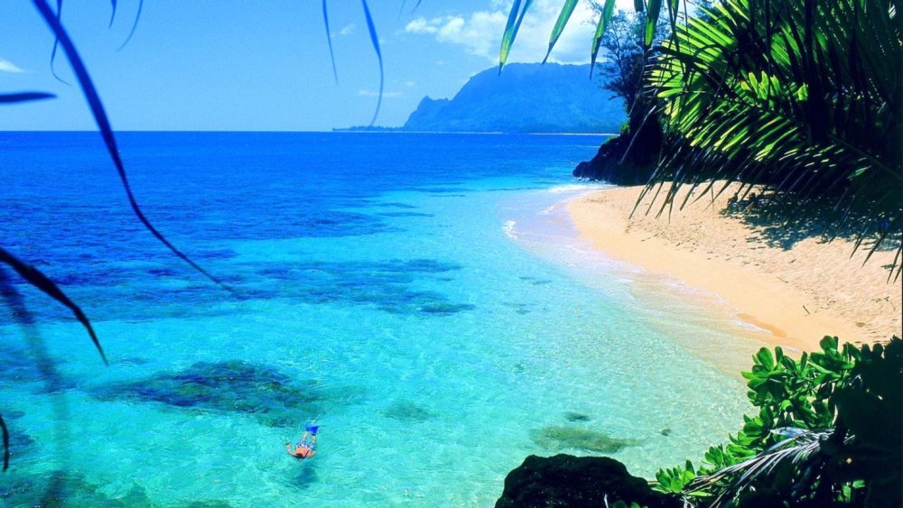 Гавайские Острава голубая Лагуна