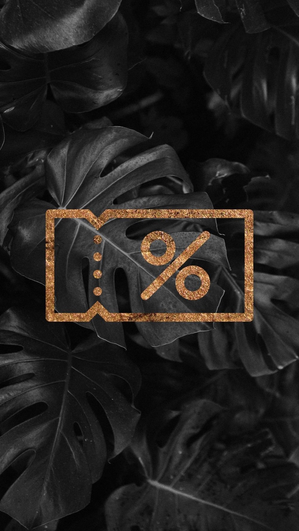 Обложка для актуальных в темных оттенках