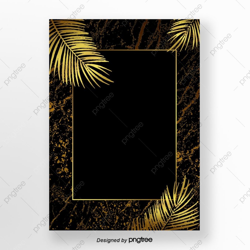 Мраморный фон с золотой рамкой